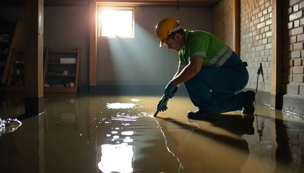 Professional water damage restoration services in Malone, WI